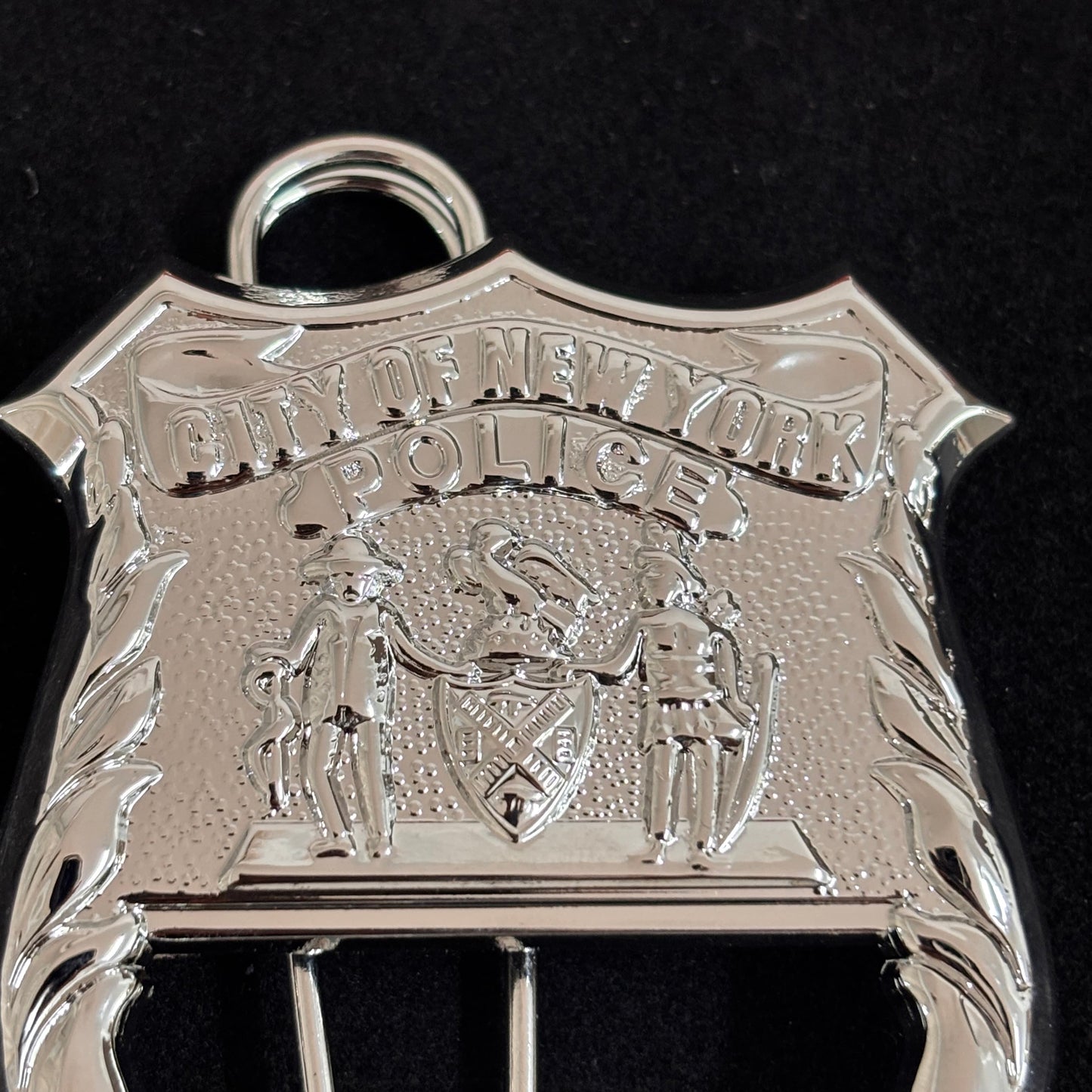 Replica del distintivo della polizia di New York NYPD, oggetti di scena del film, numero personalizzabile