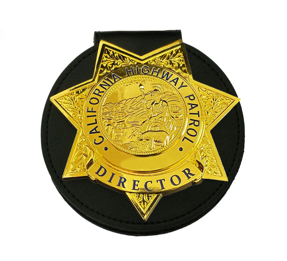Replica del distintivo del direttore della CHP degli Stati Uniti, oggetti di scena del film, numero personalizzabile