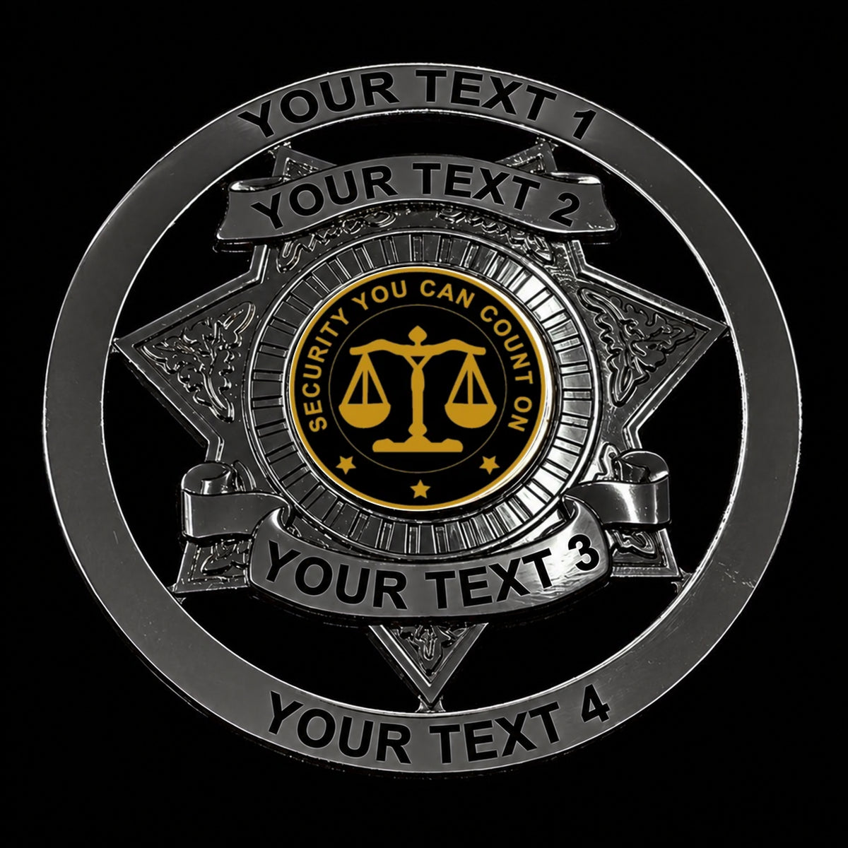 Badge personnalisable BA26
