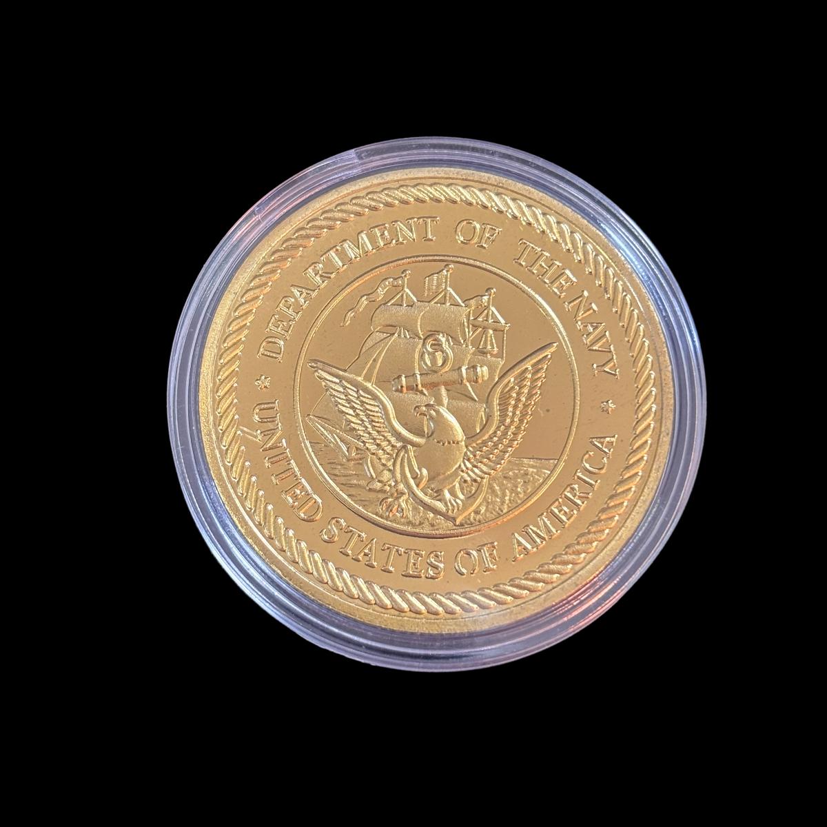 Moneda de desafío USS ORISKANY de la Armada de los EE. UU.