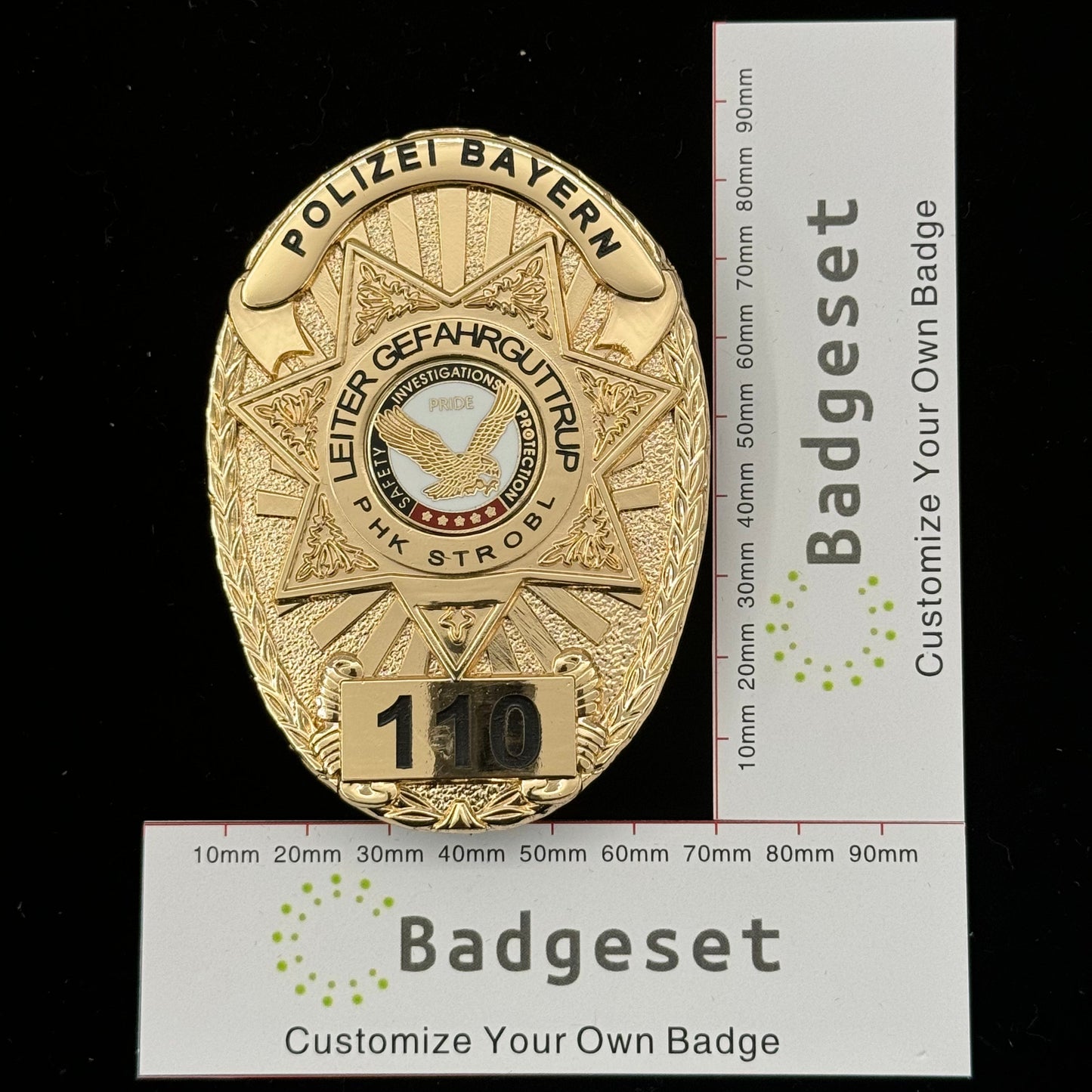 Insignia personalizable BA07