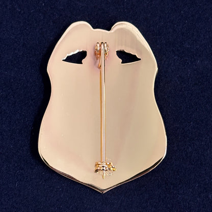 Replica del distintivo dell'agente speciale degli affari interni della CIA degli Stati Uniti, oggetti di scena del film 45