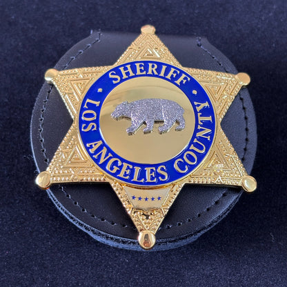 LASD Los Angeles County Sheriff Bear Badge Replica Movie Props 5 Stars