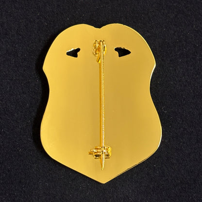 Replica del distintivo dell'agente speciale della Divisione Attività Speciali, oggetti di scena del film 101