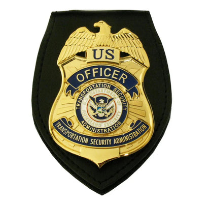 Insignia de oficial de la Administración de Seguridad en el Transporte de EE. UU. Personalizar número Accesorios de película