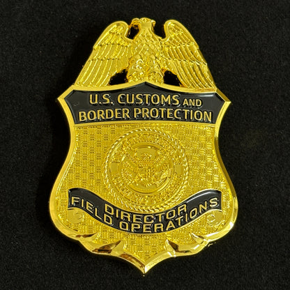 Replica del distintivo del direttore delle operazioni sul campo del DFO della CBP degli Stati Uniti