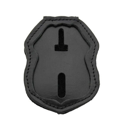 Porta badge in pelle di alta qualità con inserto per badge della polizia federale degli Stati Uniti