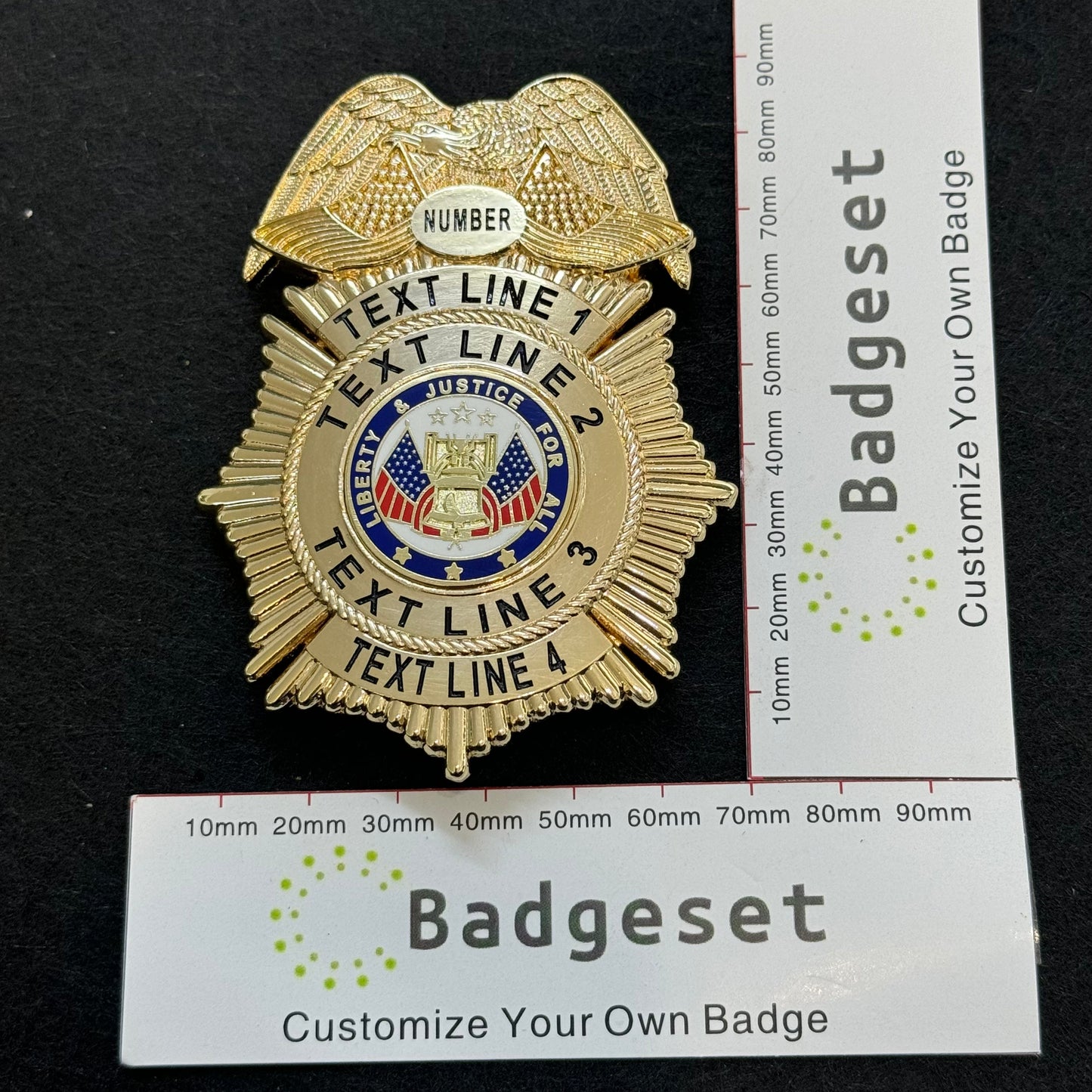 Customizable Badge BA39