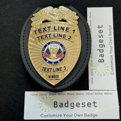 Customizable Badge BA40