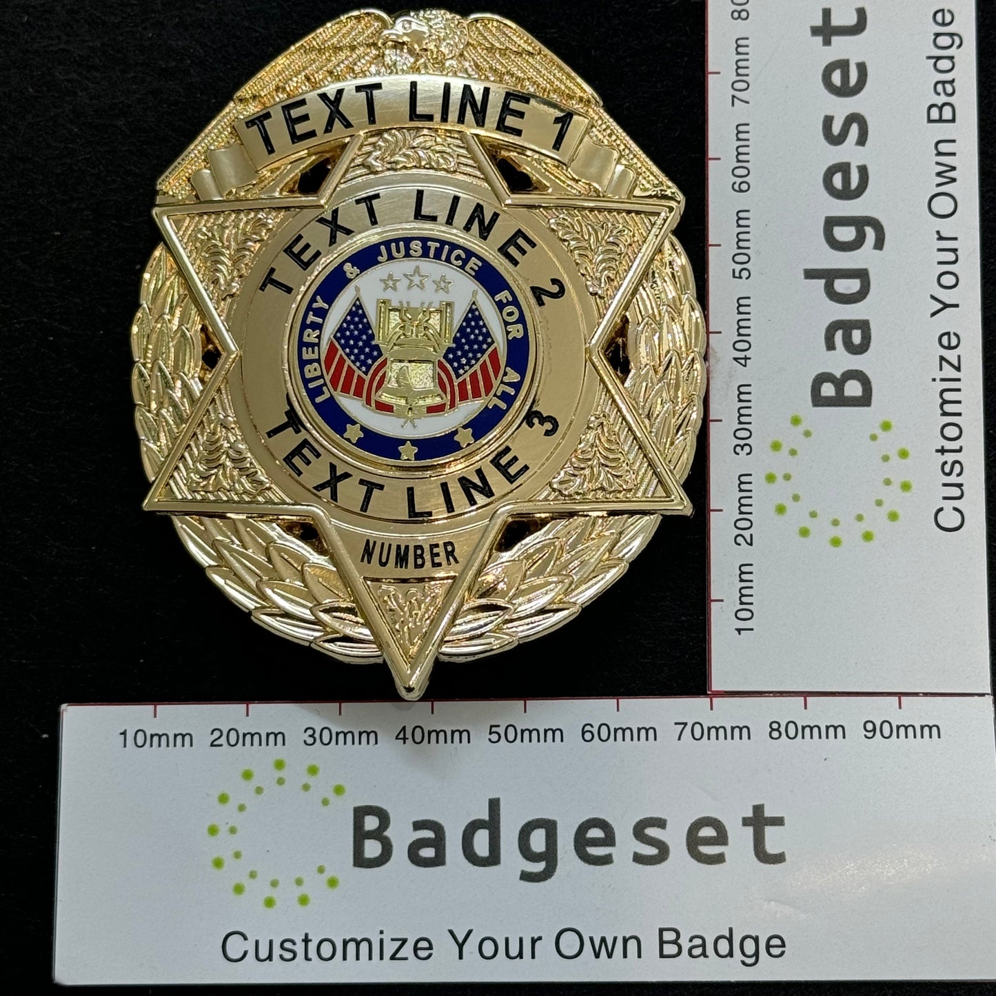 Customizable Badge BA42