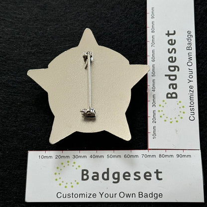 CPD Chicago Badge Replica Movie Props Customizable Text&Number