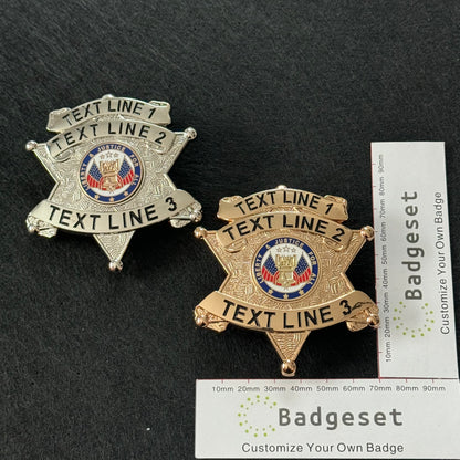 Badge personnalisable BA48