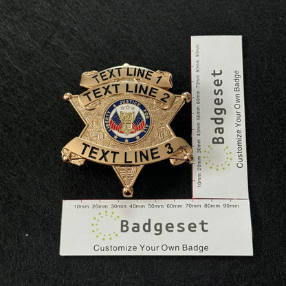 Badge personnalisable BA48