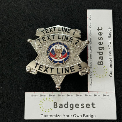 Badge personnalisable BA48
