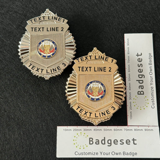 Badge personnalisable BA47