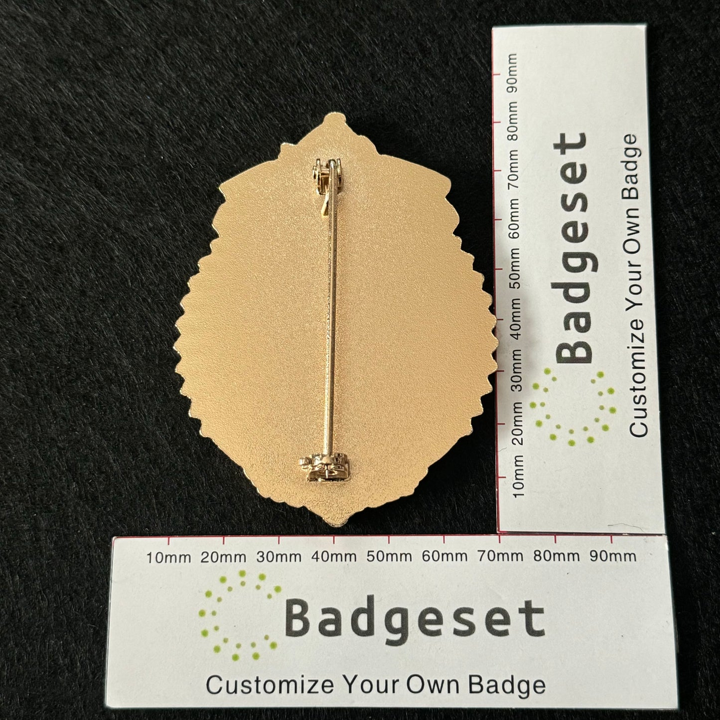 Badge personnalisable BA47