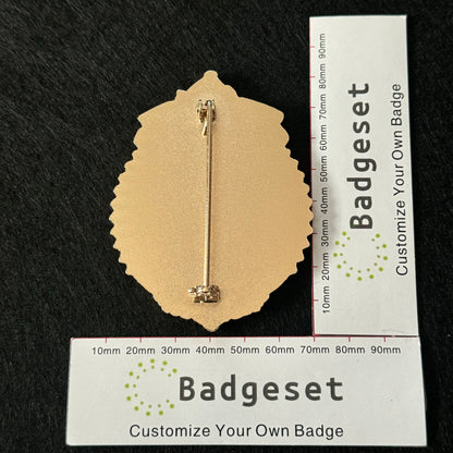 Badge personnalisable BA47