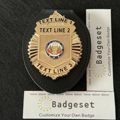 Badge personnalisable BA47