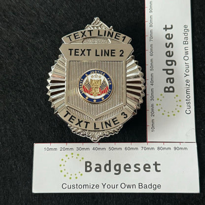 Badge personnalisable BA47