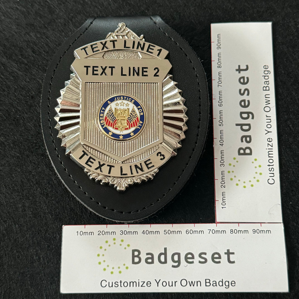 Badge personnalisable BA47