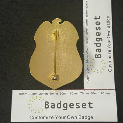 U.S.Transportation Security Administration FFDO BADGE Customize Number Movie Props