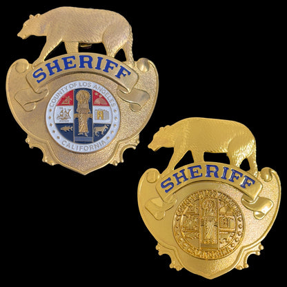 Replica del distintivo dello sceriffo della contea di Los Angeles LADP, oggetti di scena del film