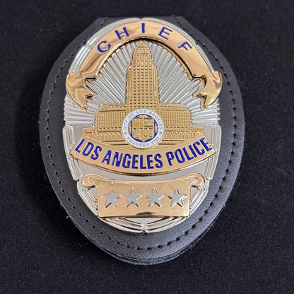 Replica del distintivo del capo della polizia di Los Angeles, oggetti di scena del film, 4 stelle