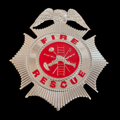 Replica del distintivo dei vigili del fuoco, oggetti di scena del film