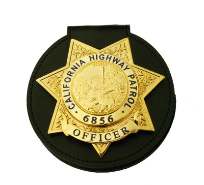 Replica del distintivo della California Highway Patrol dell'agente CHP degli Stati Uniti, oggetti di scena del film, numero personalizzabile