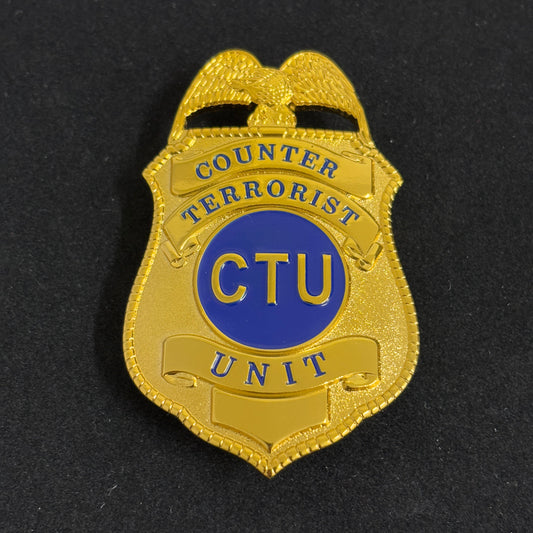 Replica del distintivo dell'unità antiterrorismo statunitense CTU, oggetti di scena del film