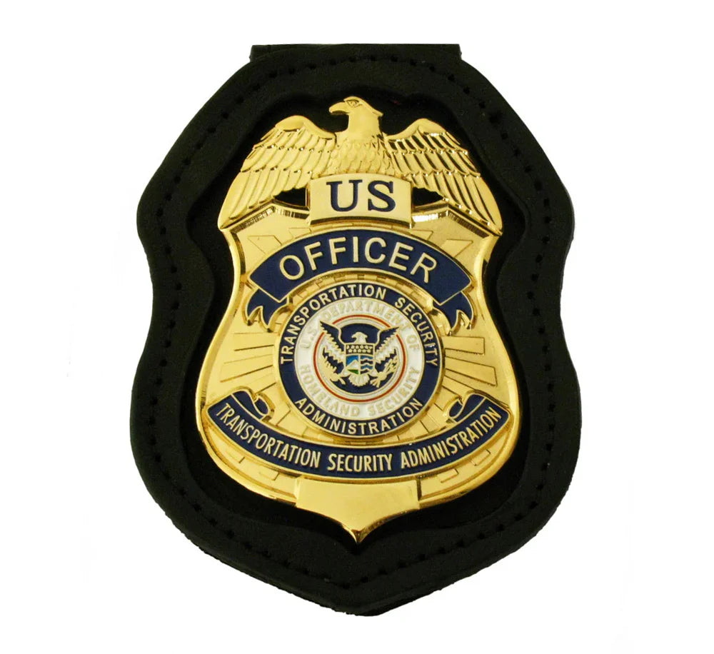 Insignia de oficial de la Administración de Seguridad en el Transporte de EE. UU. Personalizar número Accesorios de película