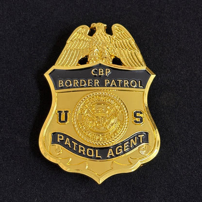 Replica del distintivo dell'agente della pattuglia di frontiera della CBP