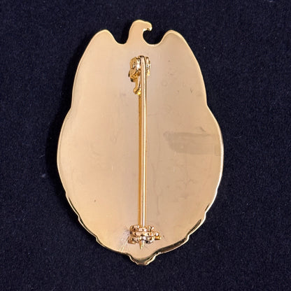 Distintivo replica di oggetti di scena del film USMS del servizio maresciallo degli Stati Uniti