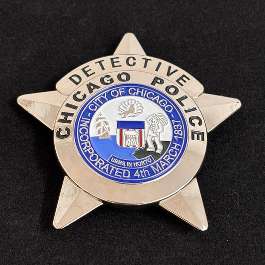 Replica del distintivo da detective della polizia di Chicago CPD, oggetti di scena del film