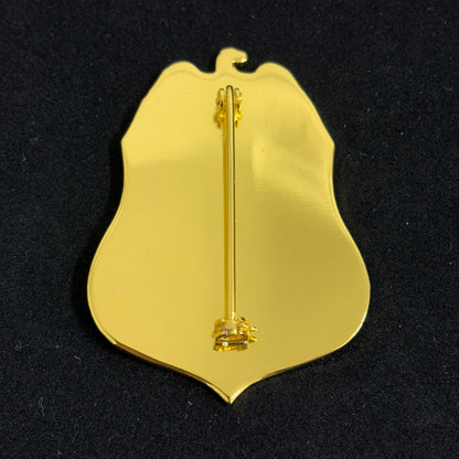 Replica del distintivo dell'agente di polizia del Pentagono degli Stati Uniti, oggetti di scena del film