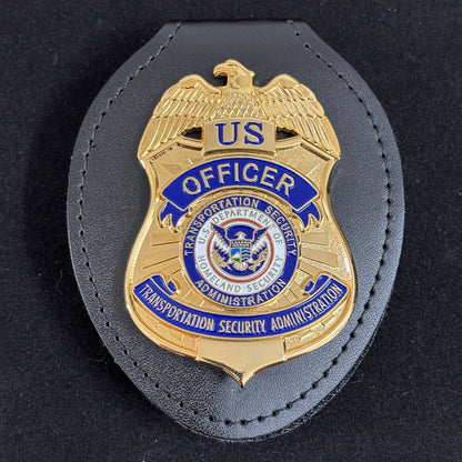 Insignia de oficial de la Administración de Seguridad del Transporte de EE. UU. Personalizar número de accesorios de película