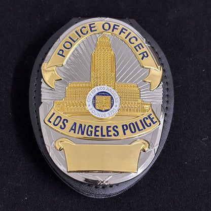 Distintivo personalizzabile dell'ufficio di polizia di Los Angeles LAPD con numero