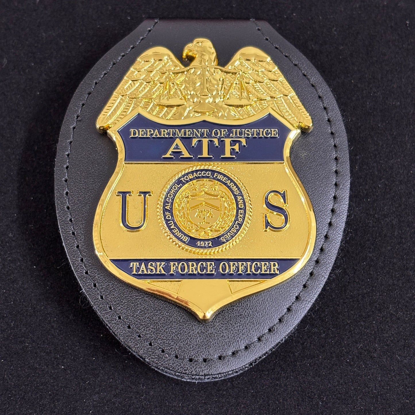 Réplica de la insignia TFO de la ATF de EE. UU.