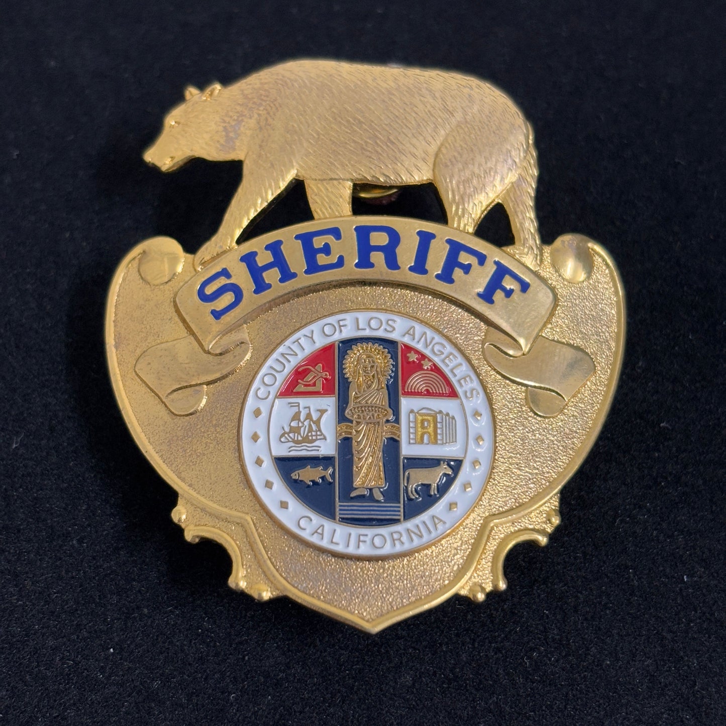 Replica del distintivo dello sceriffo della contea di Los Angeles LADP, oggetti di scena del film