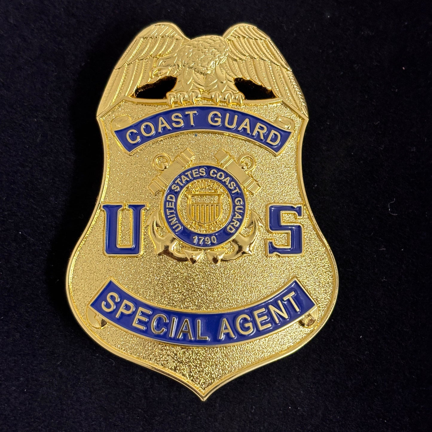 Replica del distintivo dell'agente speciale della Guardia costiera degli Stati Uniti