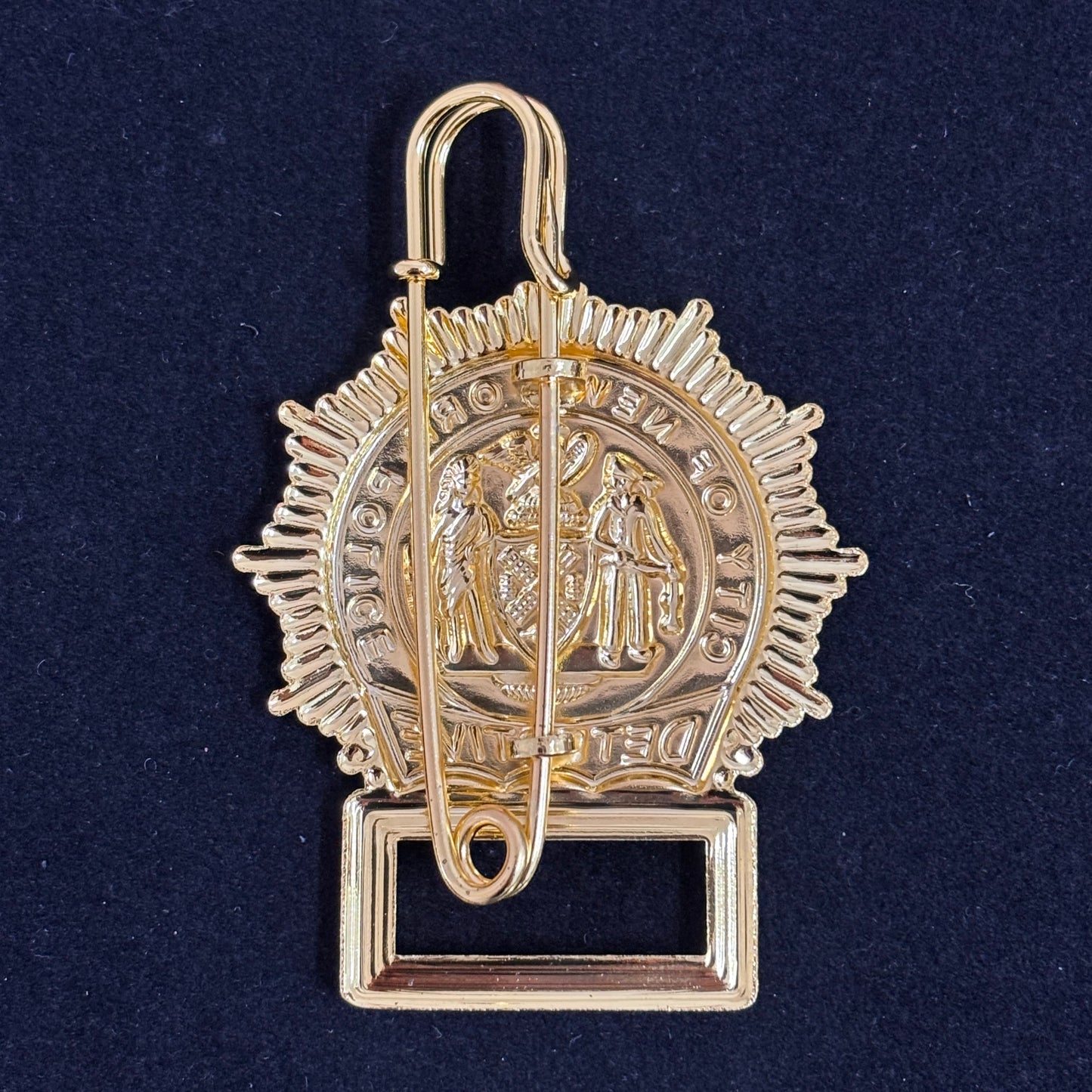 Replica del distintivo da detective della polizia di New York, NYPD, oggetti di scena del film, numero personalizzabile