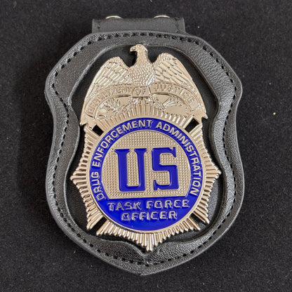 Insignia de réplica de la DEA TFO (Oficial de la Fuerza de Tarea de EE. UU.) para películas