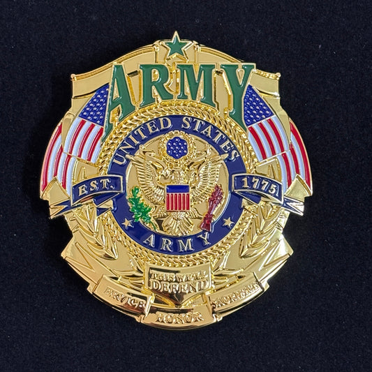 Replica del distintivo dell'esercito americano Moive Props