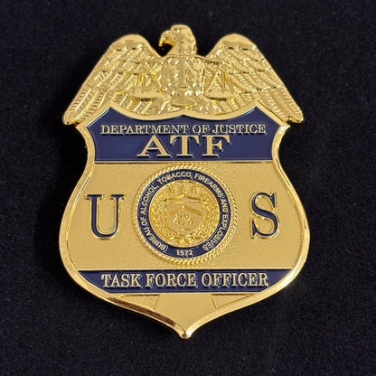 Réplica de la insignia TFO de la ATF de EE. UU.