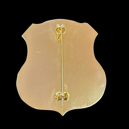 Replica del distintivo personalizzabile degli oggetti di scena del film della polizia dell'Agenzia per la protezione delle forze dell'ordine del Pentagono degli Stati Uniti 