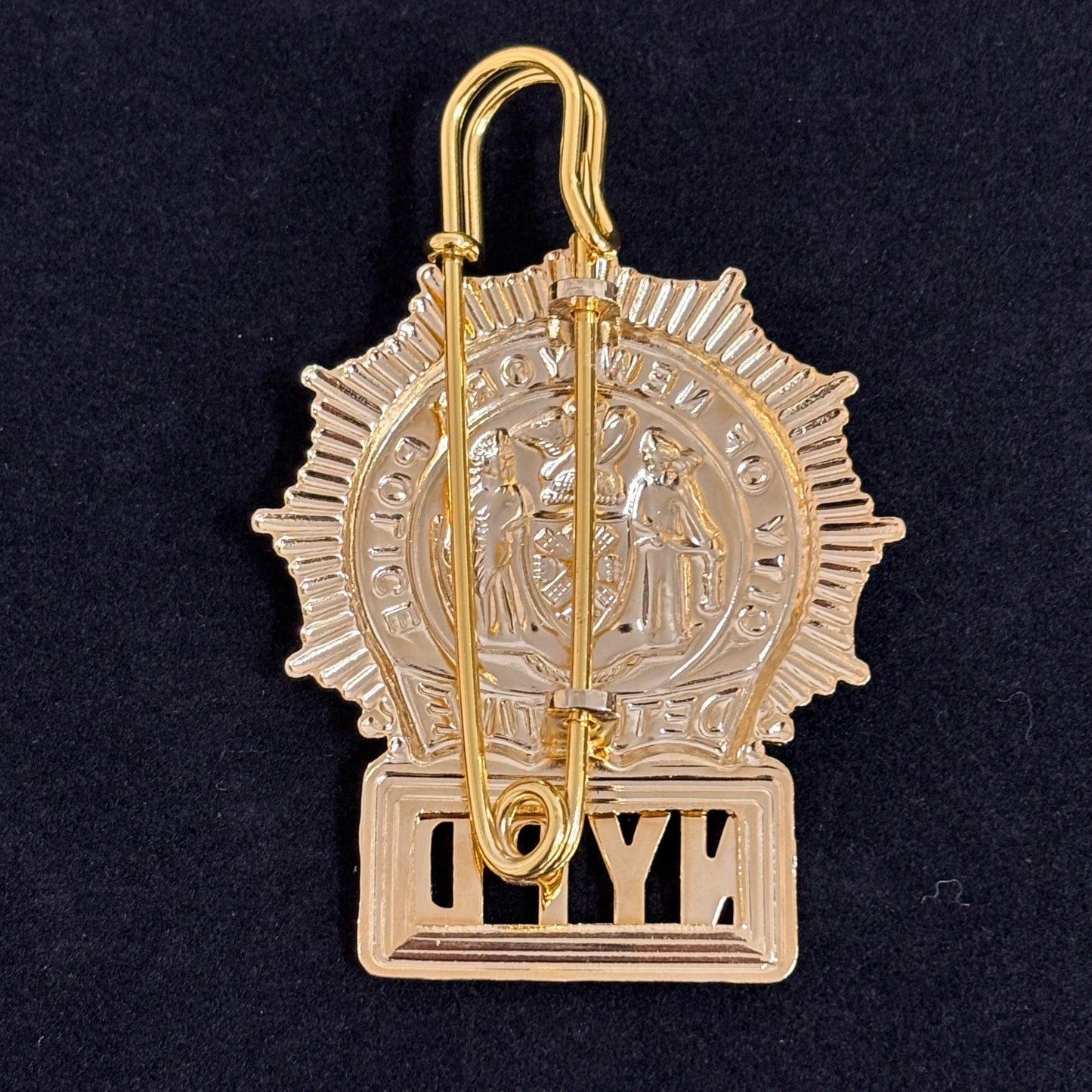 Replica del distintivo del detective della polizia di New York NYPD, oggetti di scena del film
