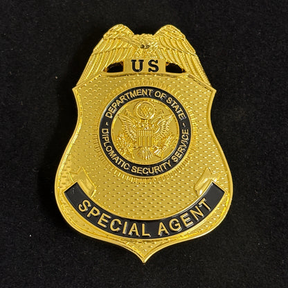 Replica del distintivo dell'agente speciale del servizio di sicurezza diplomatica degli Stati Uniti