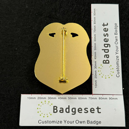 Special Activities Division Special Agent BADGE Replica Movie Props