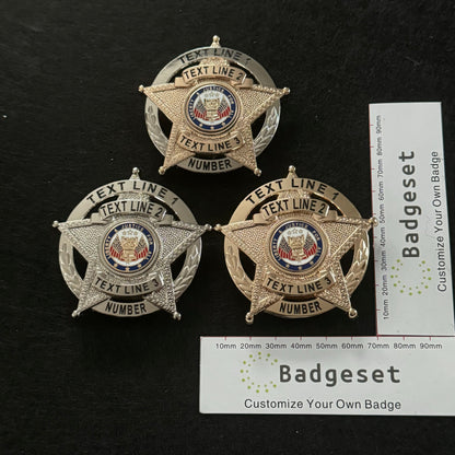 Customizable Badge BA43