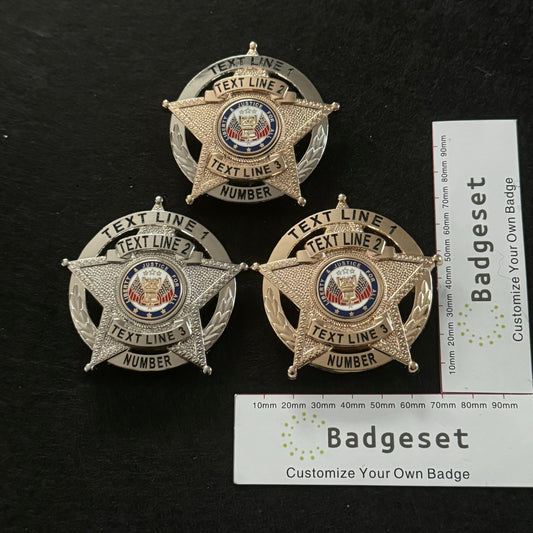 Customizable Badge BA43